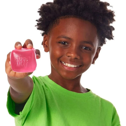 NeeDoh Nice Cube – Solid Squish – 3 Pack (Assorted)